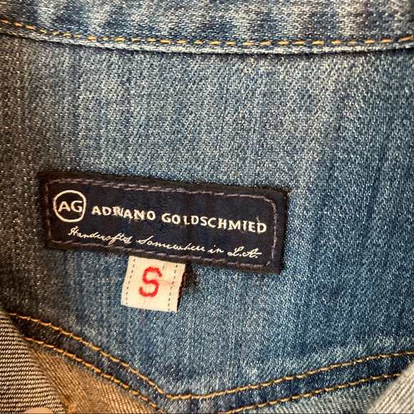 AG Adriano Goldschmied The Pilot Denim Jean Jacket - Picture 4 of 8
